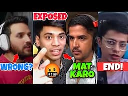 BIG EXPOSED🤬 - Ug Ayush | BINZAID is Wrong? | AmitBhai has reacted to Ayush's ID blacklist.