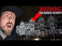 Scariest OVERNIGHT Experience Inside Haunted Mansion | POLTERGEIST INSIDE