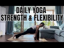 28 Minutes Daily Yoga Flow for Flexibility, Strength & Peaceful Mind | All Levels