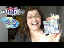 BLIND UNBOXING | Opening A Pokémon "STELLAR CROWN" Booster Box!