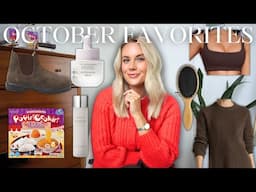 OCTOBER MONTHLY FAVORITES | Makeup Skin Care Fashion & Lifestyle