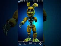 Ignited Golden Bonnie FNAF AR Workshop Animation