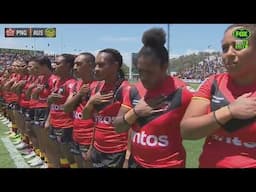 Australia PM XIII Women vs PNG 2024 National Anthems