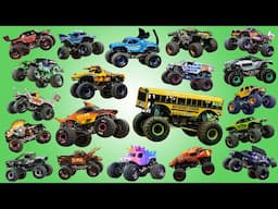 Monster Vehicles Collections Name and Sound - Monster Jam Lord -  Monster Jam Video Collections