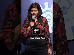 Are you chindi like me? Travel jokes by Fatima Ayesha #funnyshorts #uber