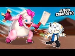 ESCAPA DE LA FABRICA DE PONY SALVAJE COMPLETO (RUN FROM THE PONY FACTORY OBBY ROBLOX)