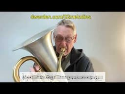 "Stranger in Paradise," (Borodin/Werden) from 32 Melodies for Unaccompanied Euphonium (Werden)