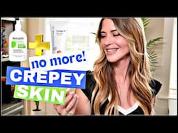 IMPROVE crepey skin with this EASY routine!!