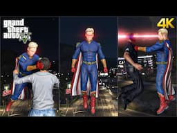 GTA 5 - The Most Lore Accurate Homelander Gameplay