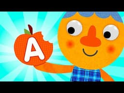 A Is For Apple 🍎 | Fun Alphabet Song for Preschool | Noodle & Pals