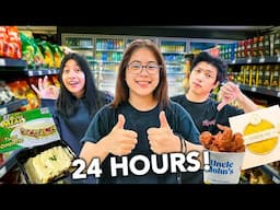 Eating Only Convenience Store FOOD For A Day!