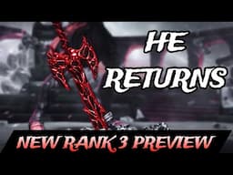 AFTER ALMOST A YEAR...The King Has Returned! | Rank 3 Preview | Mcoc