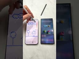 iPhone vs Samsung: AI DRAWING