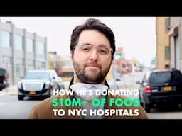 He's Donating $10M Of Food To NYC Healthcare Workers