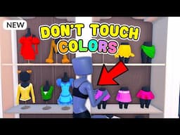 DON'T TOUCH ANY COLOR In Dress To Impress CHALLENGE! DTI on ROBLOX PRO Challenge