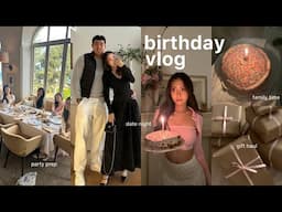 best birthday week 🎂 gift unboxing, romantic date, flower deliveries, friends & family celebrations