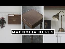 MAGNOLIA VS THRIFT STORE | HEARTH AND HAND DIY DECOR ON A BUDGET *CHRISTMAS PREVIEW*