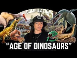 The Mesozoic Era (That We Know Of) Age of Dinosaurs Compilation | Lindsay Nikole