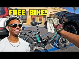 FREE BIKE MORENO VALLEY! I'm coming to your city next!