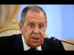 Russian FM Lavrov meets with Al-Yahya Live