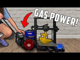 Gas Powered 3D Printer