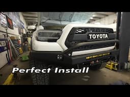 How to Install a Tacoma Aftermarket Metal Bumper Without Cutting Your Factory Bumper!