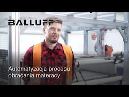 Automatyzacja procesu obracania materacy | case study firmy IKANO Industry