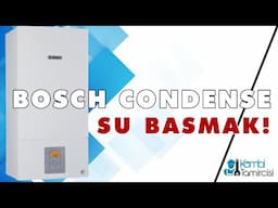 Bosch Kombi Condense 2500 Su Doldurma - Basınç Problemleri Çözüm