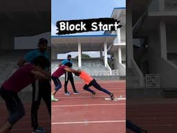 Block Start Technique @AthleteZone