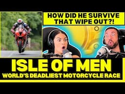 The Isle Of Men: The World's Deadliest Motorcycle Race Reaction - THESE GUYS ARE INSANE!