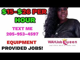 ONLINE JOB - HIGH PAYING + EQUIPMENT PROVIDED - Apply IMMEDIATELY!