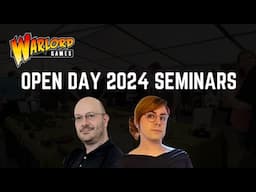 Open Day 2024 Seminars - Alessio Cavatore and Beth Anwyn #warlordgames #warlord #boltaction