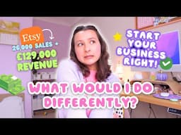 starting a successful creative small business in 2024 🌟 my top strategies & what I'd do differently!