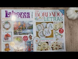 🎃 👻 BORDA CONMIGO 🍄 Revista Punto de Cruz Las Labores de Ana nº 292 otoño y Halloween🍁