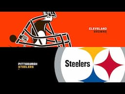 Pittsburgh Steelers vs Cleveland Browns | NFL Week 12 TNF | Live Stream Reactions & Commentary