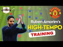 Ruben Amorim High-Intensity Tactical Possession Drills (Manchester United's New Coach)