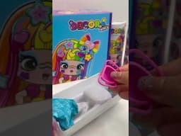 Decorating a Decora Girlz Doll with Stickers