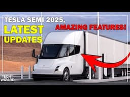 New Tesla Semi 2025 revealed! You will be shocked!