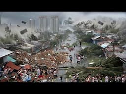 5 minutes ago, chaos in the Philippines! Super Typhoon Marce Destroyed Everything in Cagayan!