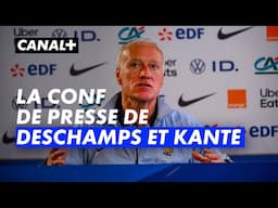 Conférence de presse de Didier Deschamps et N'Golo Kanté