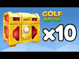 10x VIP CHEST OPENING! | GOLF BATTLE