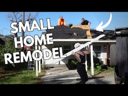 Small home makeover ! Home remodel on a budget!