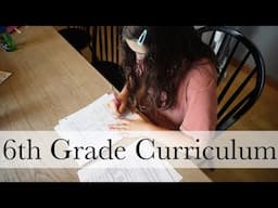 6th grade Homeschool Curriculum 2024-25