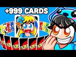 I TROLLED WITH +999 CARDS in Roblox UNO!