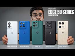 Motorola Edge 50 Neo, Edge 50 Fusion, Edge 50, Edge 50 Pro and Edge 50 Ultra: Reasons to buy or not