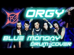 BLUE MONDAY - ORGY - drum cover w / alesis nitro mesh kit