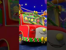 Las Ruedas Del Autobús Navideño Canción Divertida Para Bebés #shorts #reels #trending #christmas