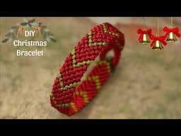 CHRISTMAS Bracelet Ideas for Beginners | DIY Macrame Bracelet | Creation&you