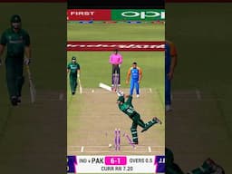 Bang Bang goes to Bumrah - Part 2 Jasprit vs Saim Ayub Pakistani batsman Yorker bowled