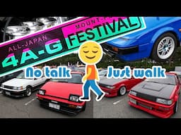 JDM Relaxing walk - All cars from 4AGE Festival